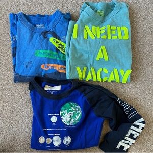 3 crew cuts size 10 boys t-shirts. Great condition. 2 short sleeve 1 3/4 sleeve